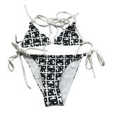 John Richmond Costume 2 Pezzi Triangolo-Mutandina per Bambina RGP26029CO BIANCO JOHN RICHMOND 