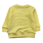 TRUSSARDI felpa chiusa girocollo tinta unita con stampa Giallo per Neonato TIA25166 GIALLO TRUSSARDI 