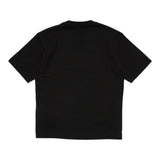 Diesel T-Shirt Crew Neck Solid Color With Black Logo Print For Boys