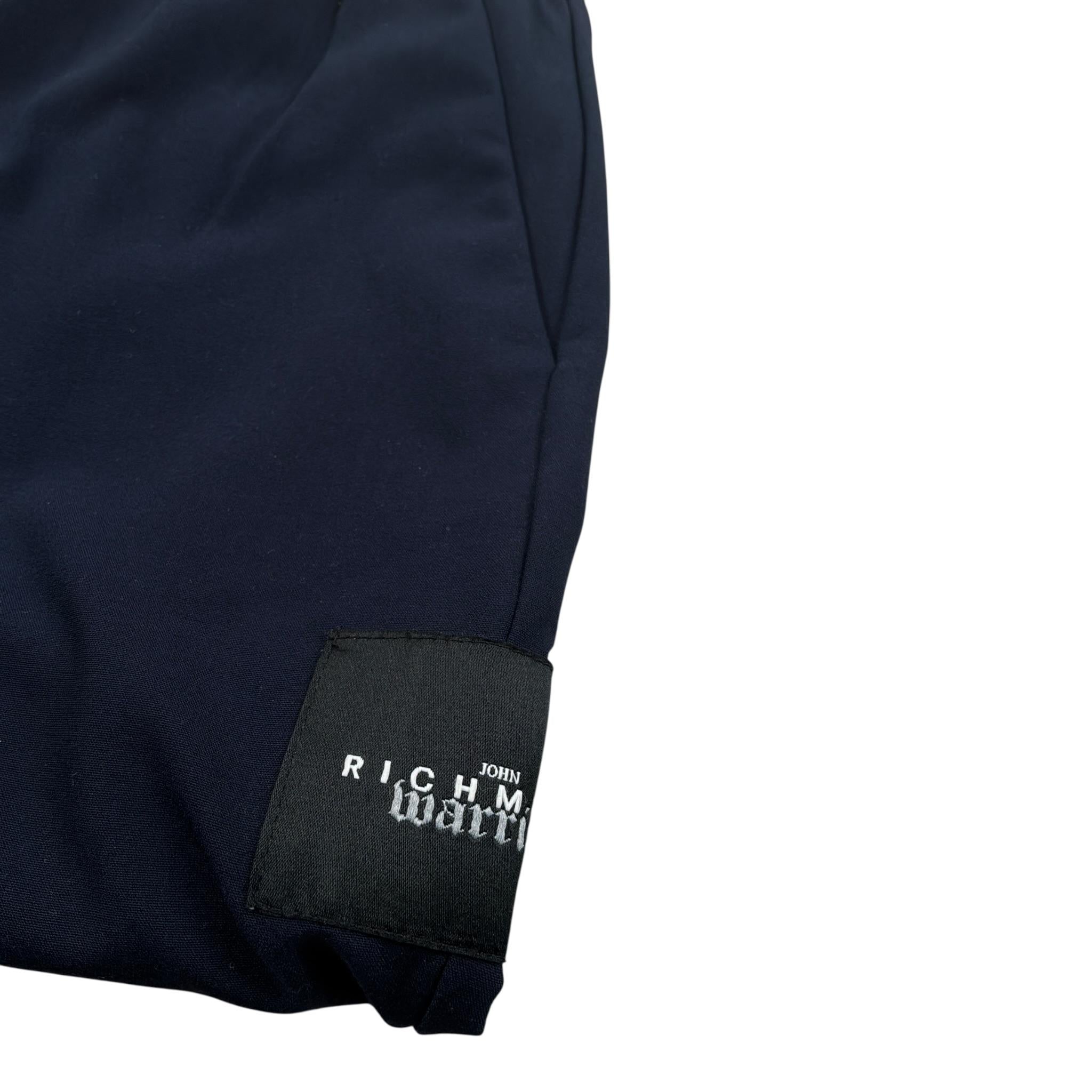 John Richmond Pantalone tinta unita con Elastico In Vita Blu per Bambino RBP24097B BLU JOHN RICHMOND 