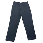 pantalone tinta unita tasche america PP4082 BLU PAOLO PECORA 