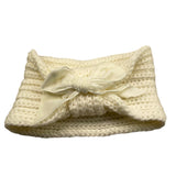 CND fascia capelli tinta unita con pon pon Panna per Bambina 738979 PANNA CND 