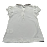 J.O. Milano T-Shirt Tinta Unita con Colletto per Neonata 576G3 BIANCO J.O. MILANO 