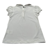 J.O. Milano T-Shirt Tinta Unita con Colletto per Neonata 576G3 BIANCO J.O. MILANO 