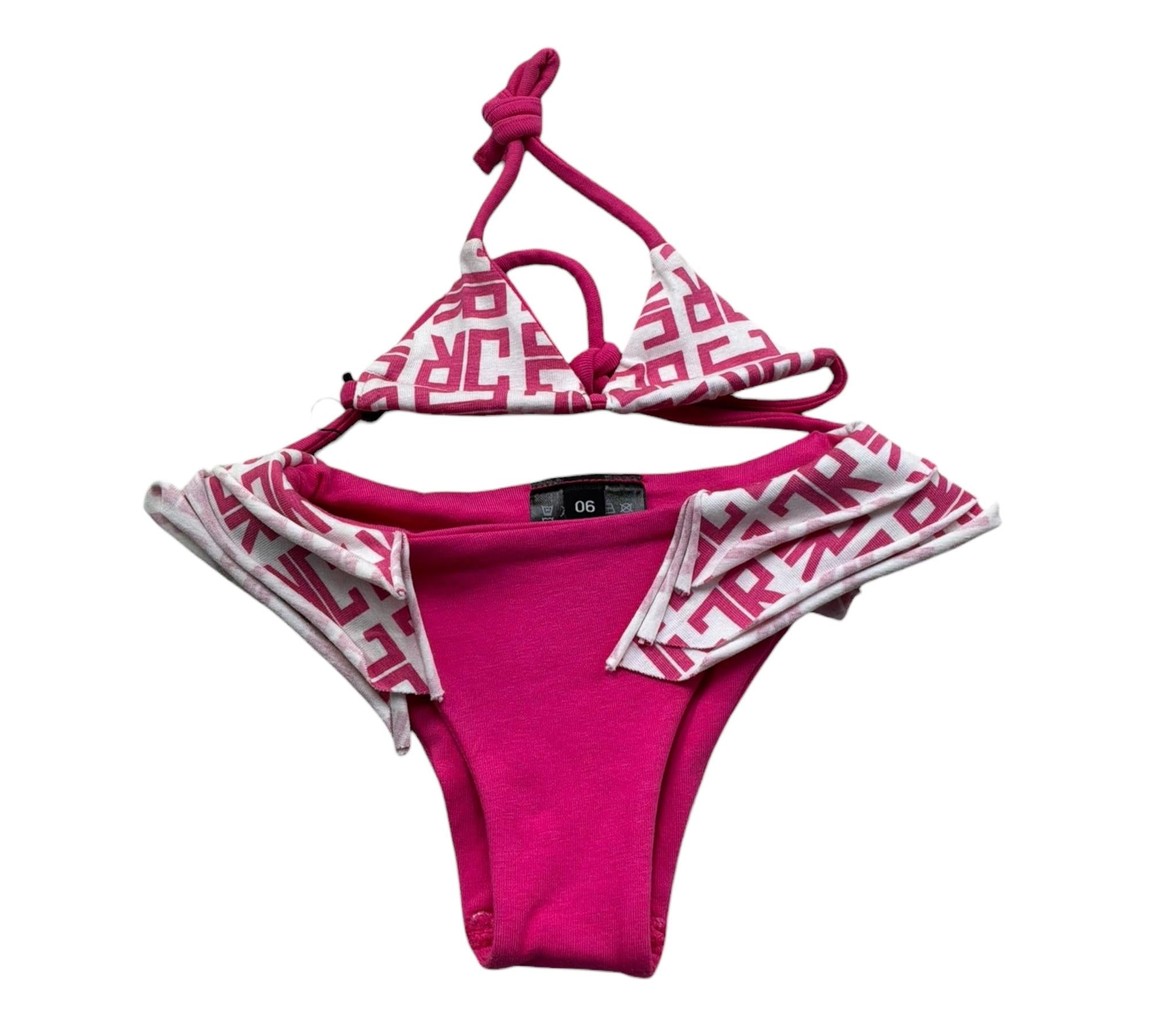 John Richmond Costume 2 Pezzi Triangolo-Mutandina per Neonata RIP26038CO FUXIA JOHN RICHMOND 