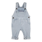 Timberland Salopette In Denim Tinta Unita per Neonato T60395 AZZURRO TIMBERLAND 