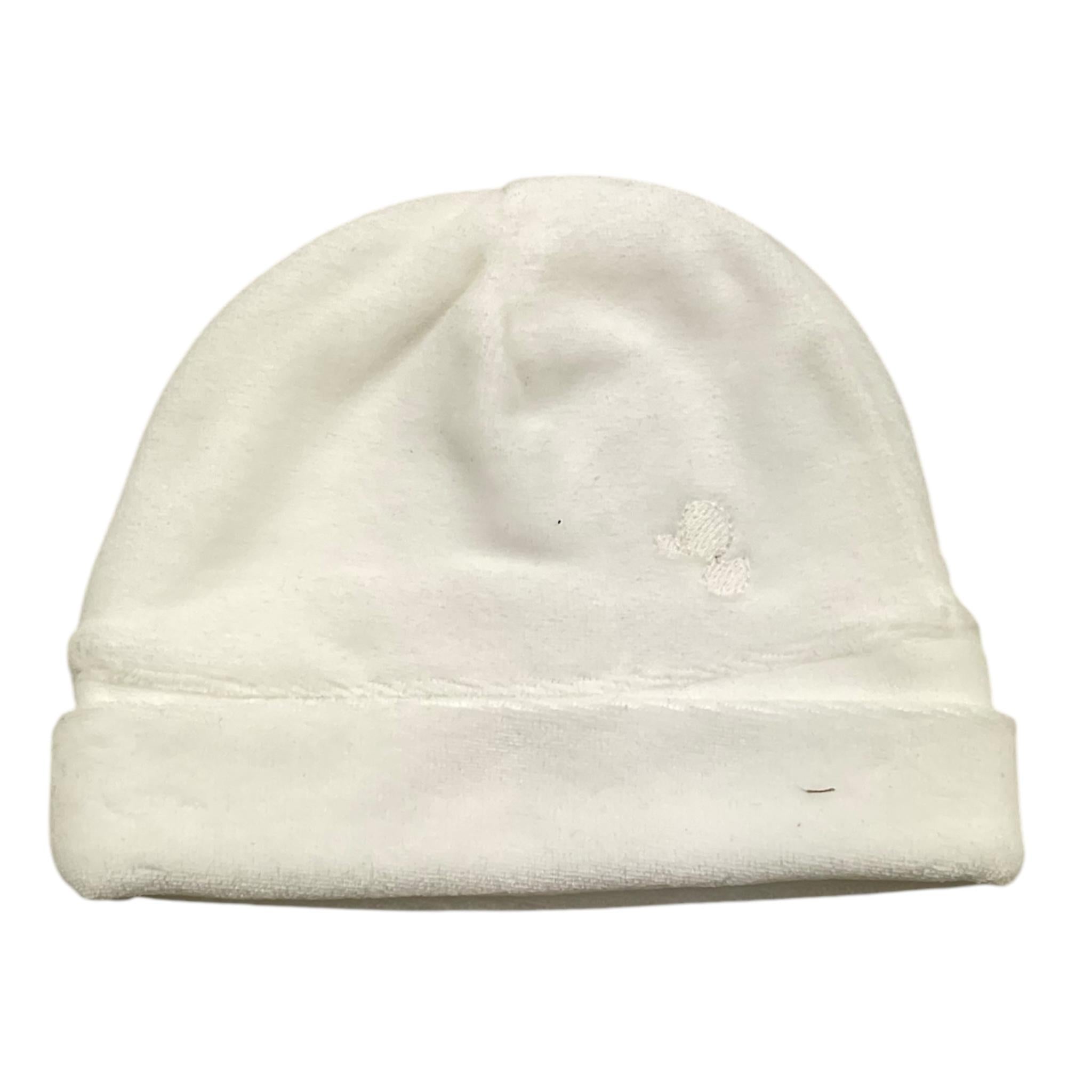 LALALU' cappello tinta unita in ciniglia Panna per Neonato CAL6L PANNA LALALU' 