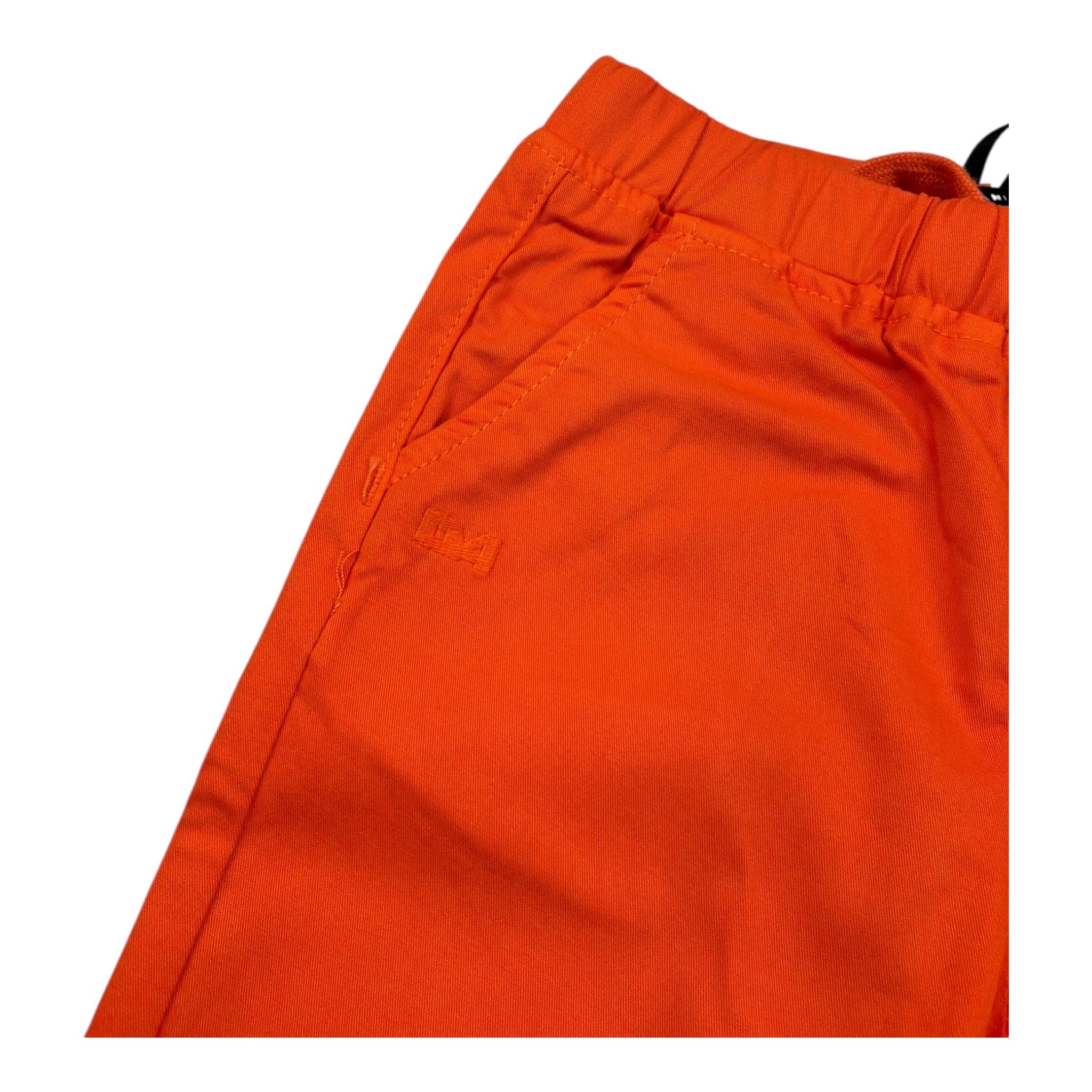 Daniele Alessandrini Pantalone Tinta Unita con Elastico In Vita per Neonato 1295P00206 ARANCIONE DANIELE ALESSANDRINI 