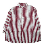 Dou Dou Camicia Tinta Unita con Fantasia A Righe per Bambina DW5P30XXX BIANCO DOU DOU 