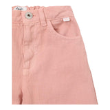 Il Gufo Jeans Tinta Unita Modello Palazzo per Bambina P25PL434J0044 ROSA IL GUFO 
