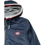 Sun68 Giubbino tinta unita con Cappuccio Blu per Neonato R303022 BLU SUN68 