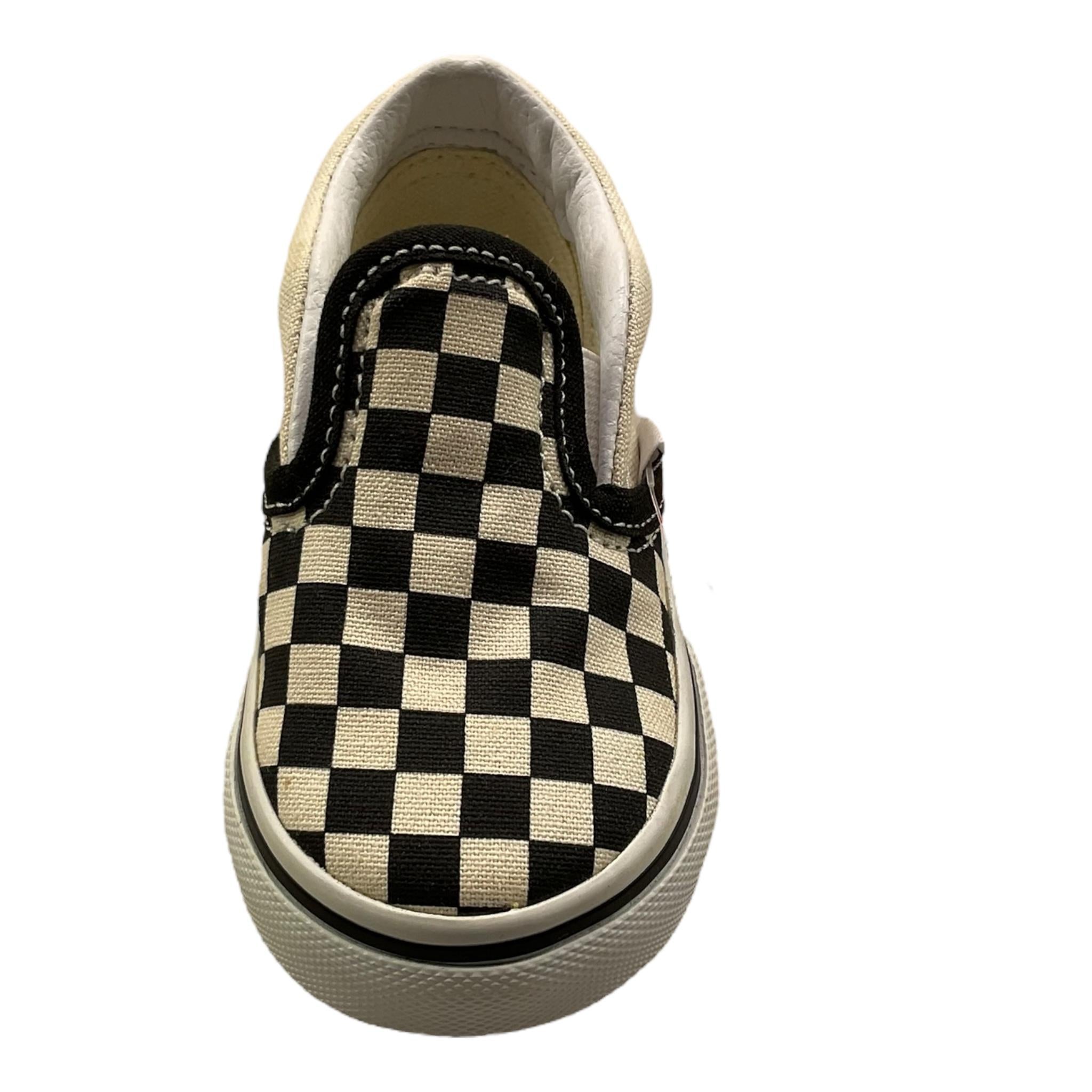 VANS sneakers fantasia quadretti Nero per Neonato VN000EX8BWW1 NERO VANS 