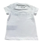 John Richmond T-Shirt Girocollo Tinta Unita con Stampa Logo per Neonato RIP26035TS BIANCO JOHN RICHMOND 