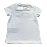 John Richmond T-Shirt Girocollo Tinta Unita con Stampa Logo per Neonato RIP26035TS BIANCO JOHN RICHMOND 