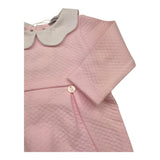 BABIDU tutina tinta unita con colletto Rosa per Neonata 18190 ROSA BABIDU 