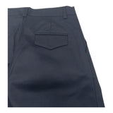 pantalone tinta unita tasche america PP4082 BLU PAOLO PECORA 
