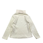 NANAN maglia modello lupetto tinta unita a costine Bianco per Bambina I2422048B BIANCO NANAN 