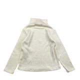 NANAN maglia modello lupetto tinta unita a costine Bianco per Bambina I2422048B BIANCO NANAN 