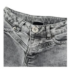 Marc Ellis Short In Denim Tinta Unita per Bambina JMJS00090 GRIGIO MARC ELLIS 