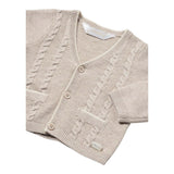 MAYORAL cardigan tinta unita scollo a v Beige per Neonato 2308X BEIGE MAYORAL 