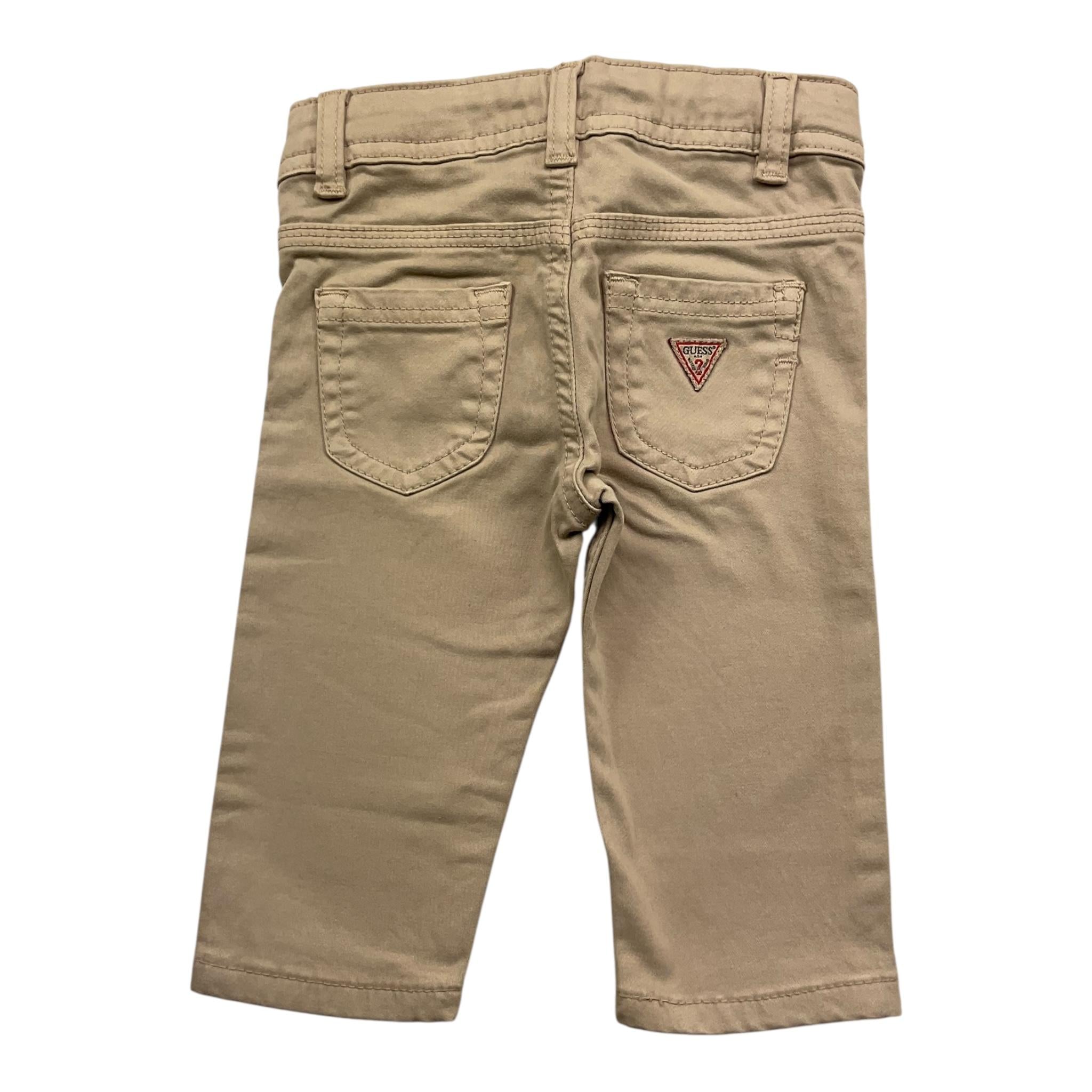 GUESS pantalone tinta unita con girovita regolable Beige per Neonato N4YB05WDD52N BEIGE GUESS 