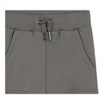 DKNY pantalone tuta tinta unita con logo Grigio per Bambino D60174 GRIGIO DKNY 
