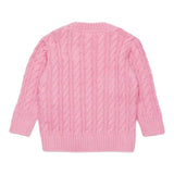 Diesel Maglia Tinta Unita con Logo per Neonata K00594 ROSA DIESEL 