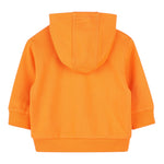 Timberland Felpa Tinta Unita con Zip E Cappuccio per Neonato T60487NX ARANCIONE TIMBERLAND 