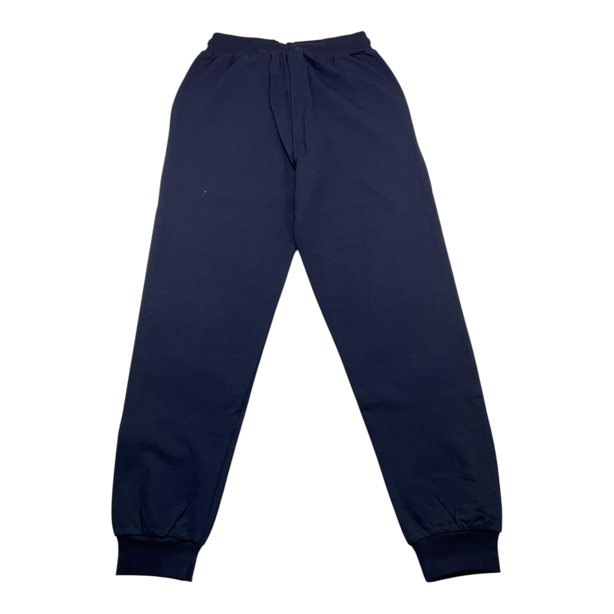 SHOE pantalone tuta tinta unita con stampa in contrasto Blu per Bambino PACEY2300 BLU SHOE 