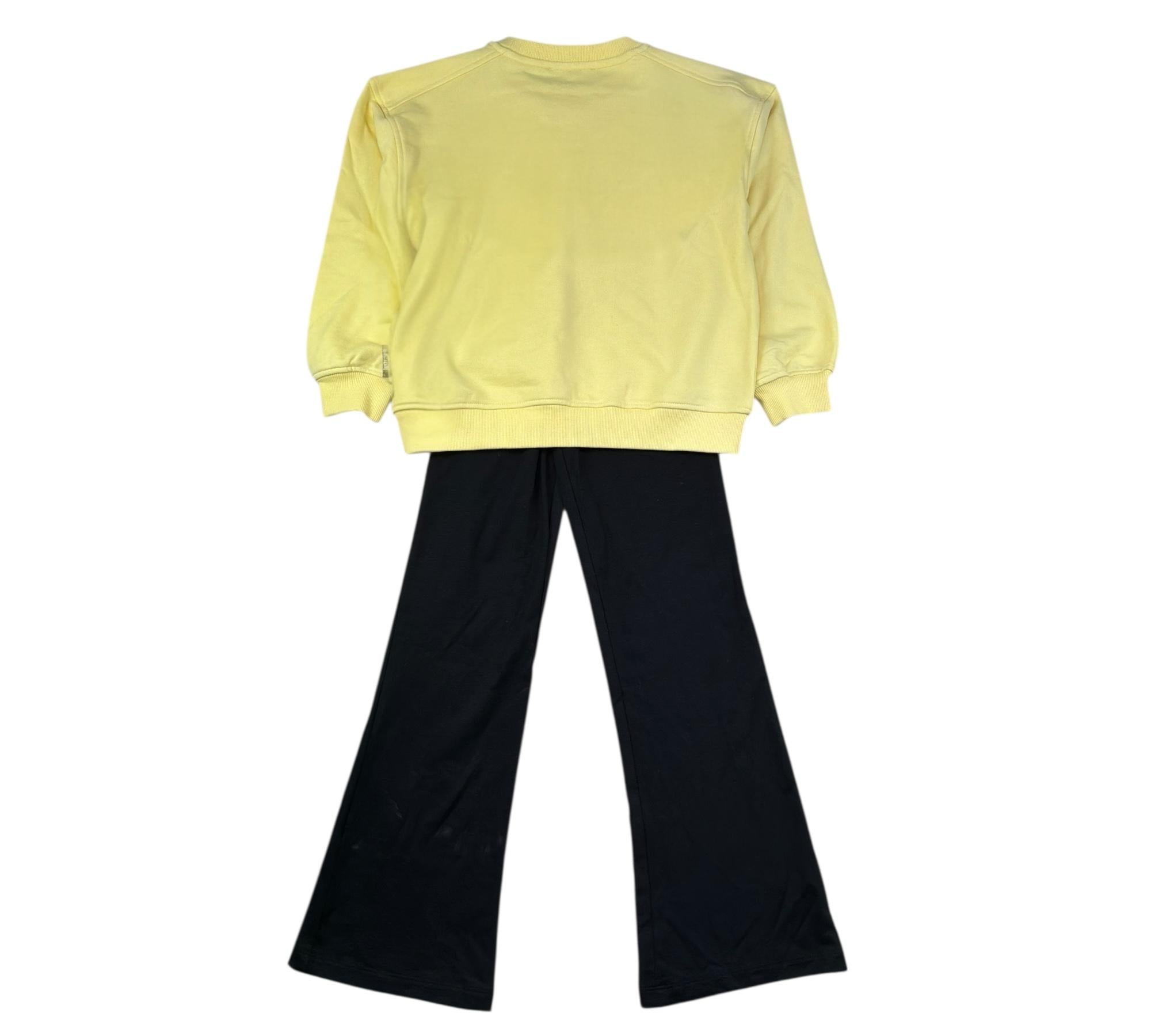 Just Cavalli Completo 2 Pezzi Felpa-Pantalone per Bambino JGP26011CF GIALLO/NERO JUST CAVALLI 