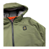 REFRIGIWEAR giubbino tinta unita cn cappuccio Verde per Bambino RW792 VERDE REFRIGIWEAR 