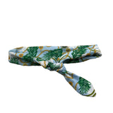 Miranda Plain Blue Patterned Headband for Girls