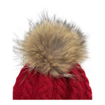 VALENTINA BEBES cappello tinta unita con pon pon Rosso per Bambina GORRO ROSSO VALENTINA BEBES 