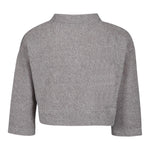 CAFFE' D'ORZO cardigan tinta unita con bottoni Grigio per Bambina ZV9A70 GRIGIO CAFFE' D'ORZO 