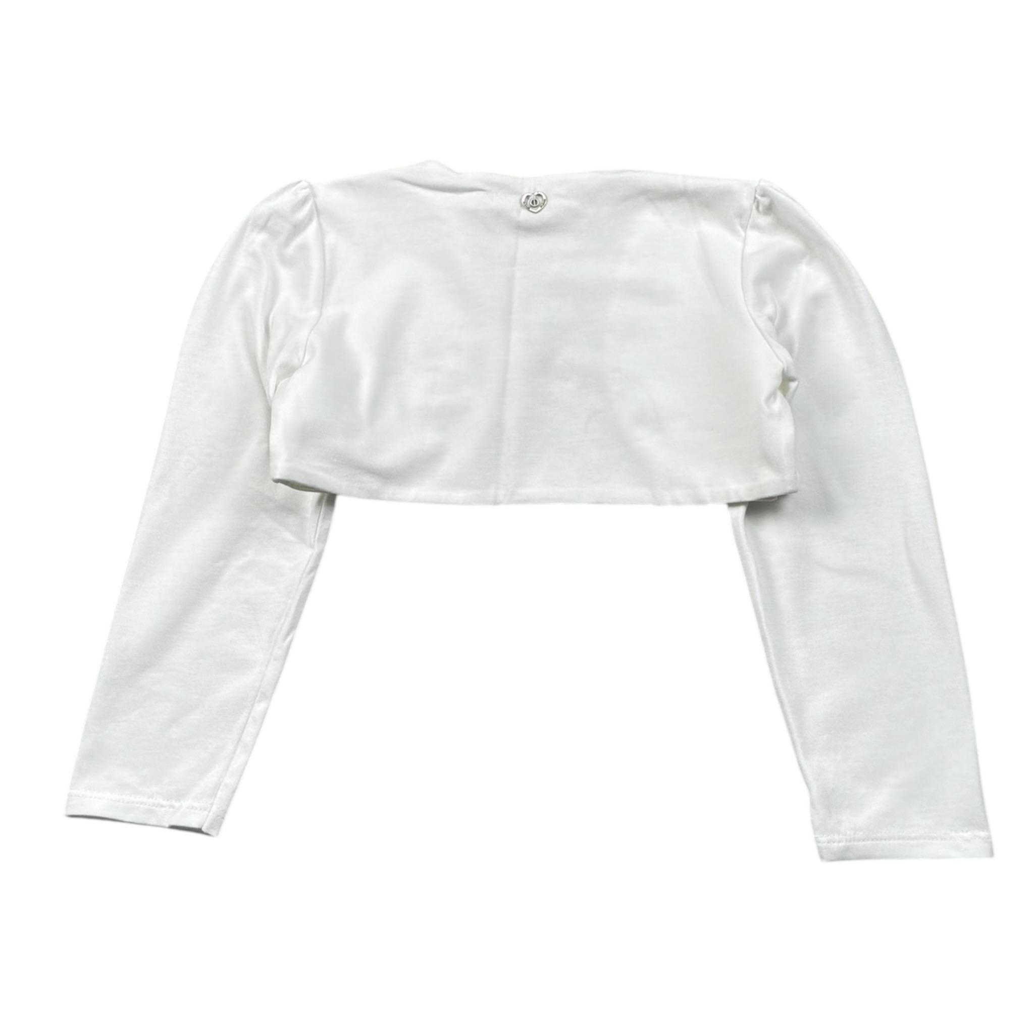 Please Coprispalle Tinta Unita per Bambina LG08032G73X BIANCO PLEASE 