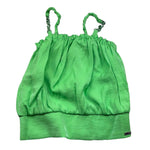 Liu Jo Top Tinta Unita Bretelline con Catena per Bambina GA5130 VERDE LIU JO 