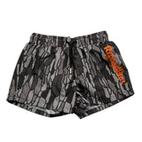 Refrigiwear Solid Color Swimsuit With Logo Print Grey For Boys