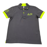 Suns68 Polo Mezza Manica Tinta Unita per Bambino CPA35322 GRIGIO SUNS68 