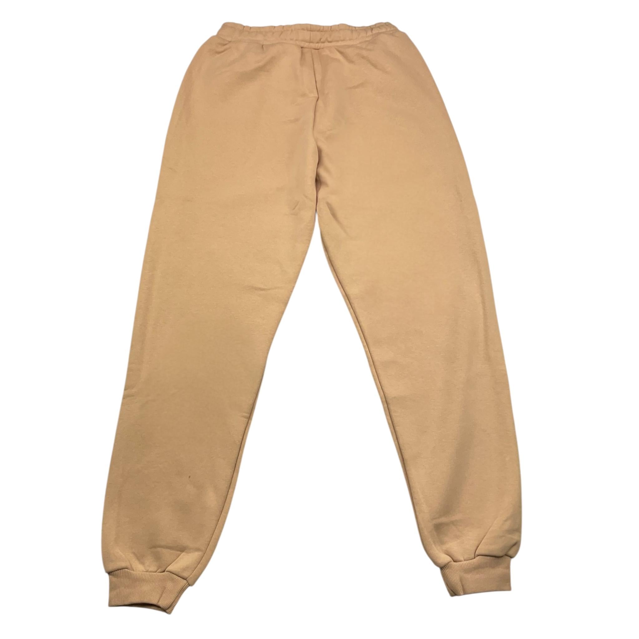ICON pantalone tuta tinta unita con logo Beige per Bambino IBSP00279 BEIGE ICON 