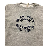 NANAN maglia girocollo tinta unita con stampe Grigio per Neonato I2312524GR GRIGIO NANAN 