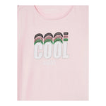Guess T-Shirt Tinta Unita con Stampa per Bambina K5RI17K6YW4 ROSA GUESS 