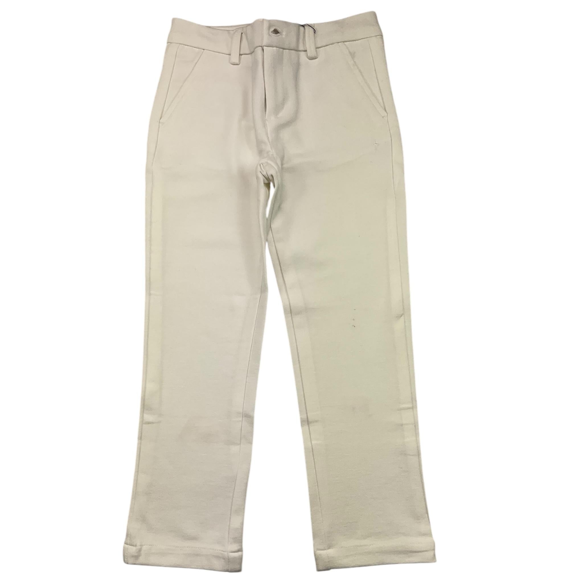 CESARE PACIOTTI pantalone tinta unita con girovita regolabile Bianco per Bambino PTP5352B BIANCO CESARE PACIOTTI 