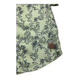 Carre'Ment Beau Shirt Half Sleeve Solid Color With Green Fantasy Print For Newborn