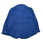 Manuel Ritz Camicia Manica Lunga Tint Unita Blu per Bambino MR30833J BLU MANUEL RITZ 