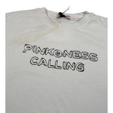 Pinko T-Shirt Girocollo tinta unita con Logo Bianco per Bambina 029830 BIANCO PINKO 
