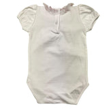 Ninnaoh 2 Piece Set Bodysuit-Skirt White for Baby Girl
