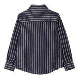 Fay Camicia Tinta Unita Manica Lunga con Fantasia A Righe per Bambino FW5P60 BLU FAY 