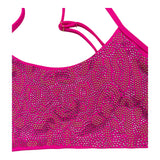 4Giveness 2Pcs Costume Slip-Band Solid Color Fuchsia For Girls