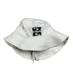 John Richmond Cappello Pescatore Tinta Unita con Logo per Bambina RIP26031HA BIANCO JOHN RICHMOND 