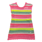 Billieblush Abito Giromanica Multicolor Traforato per Neonata U20971N MULTICOLOR BillIEBLUSH 